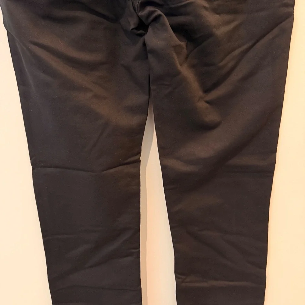 Quince Comfort Stretch Traveler 5 Pocket Pants Slim Office Date Black 34 34 NWT
